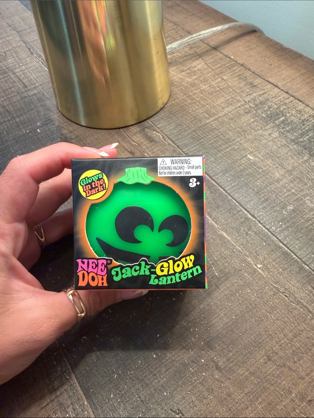 NEEDOH Jack-Glow Lantern - Green Glow In the Dark Pumpkin
Bundle and save!